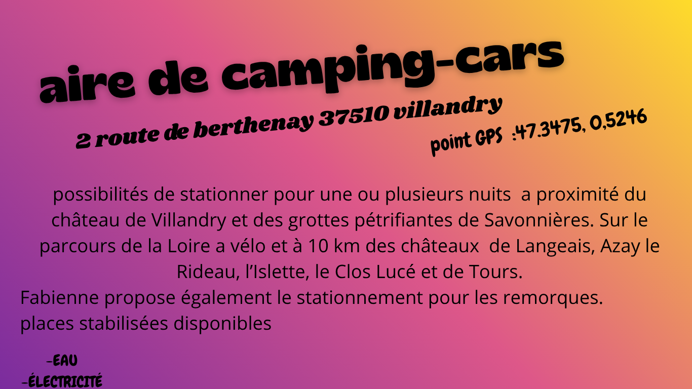 Aire de camping-cars
